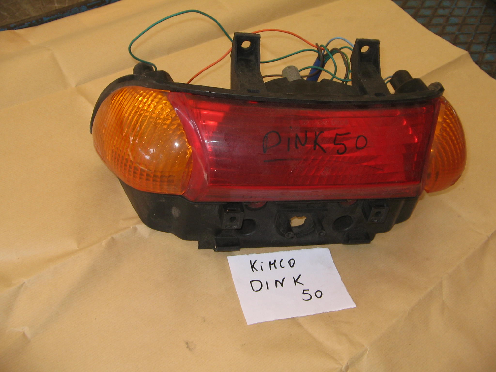 KIMCO DINK 50 FANALINO COME NUOVO N. 1486